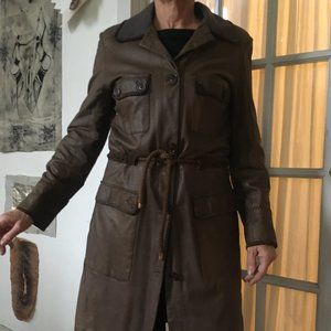 Conbipel Leather coat